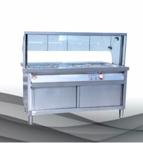 상업용 주방 장비 탁상용 음식 워머 Bain Marie